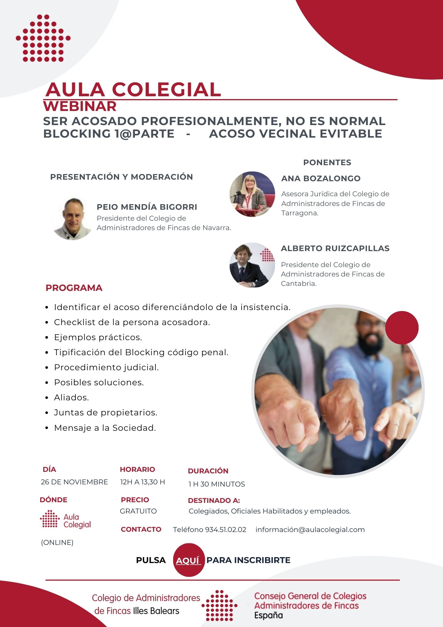 SER ACOSADO PROFESIONALMENTE - ACOSO VECINAL EVITABLE